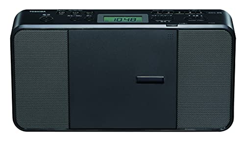 東芝 CDラジオ スリム レジュームA-BリピートCD-R対応 TY-C251(K) ブラック(中古品) 41zCrbT+tQS.jpg